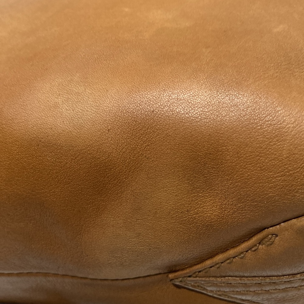 MADEWELL “The Piazza” Soft Tan Leather Tote/ Crossbody Bag - Picture 9 of 16
